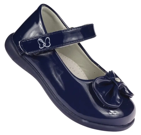 Półbuty dziecięce Clibee AD-603NA granatowe
