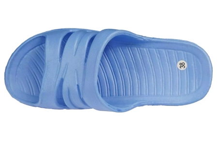 Młodzieżowe klapki basenowe Lano DKL-3-0225BU