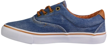 Tenisówki dziecięce American Club CLH18-NJ04-4DKJE jeansowe