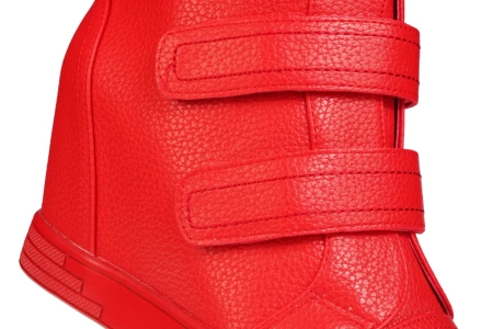 Buty przejściowe damskie Sergio Leone D28789CE czerwone