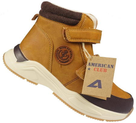 Buty zimowe dziecięce American Club CXD-71CA