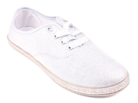 Tenisówki młodzieżowe Underline DT-3-1010SIGR srebrne