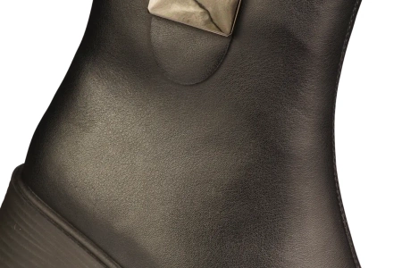 Damskie botki zimowe ze skóry naturalnej Skotnicki DB-3-1503BL czarne