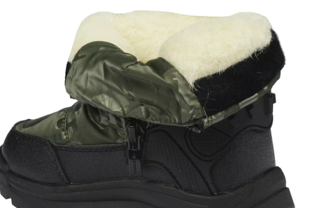 Dziecięce buty zimowe Apawwa ATJ992P-1GR zielone