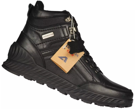 Zimowe buty męskie American Club MCY-59BL