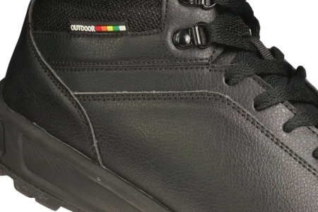 Zimowe buty męskie American Club MRD14/23BL czarne