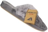 Damskie pantofle tekstylne American Club DSL-14GY