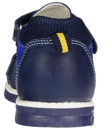 Sandały dziecięce clibbe AAB-250DBUYE granatowe