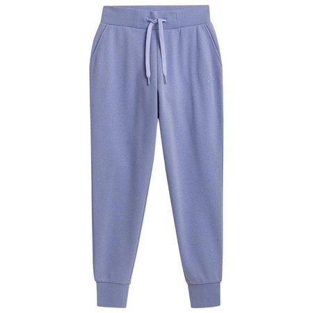 Dresowe spodnie damskie 4F denim H4Z22 SPDD351 32S