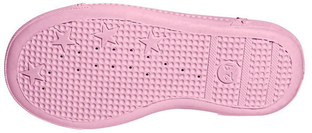 Tenisówki dziecięce Viggami ULA granatowe kapcie dziewczęce na rzep