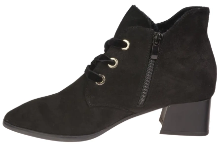 Damskie botki przejściowe Sergio Leone DBT220CZMI czarne