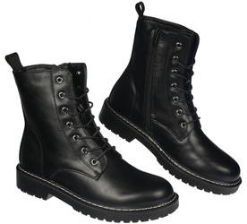 Buty zimowe damskie Skotnicki DB-3-184BL czarne