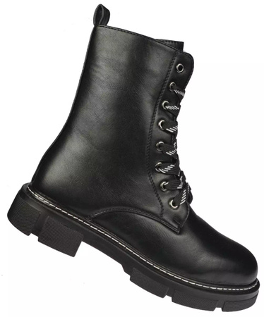 Buty zimowe damskie Skotnicki DB-3-189BL