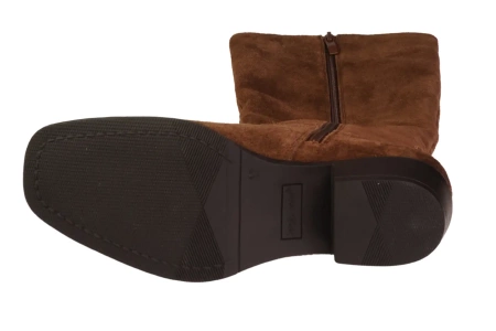 Damskie kozaki zimowe Sergio Leone DKZ268-SBR brązowe