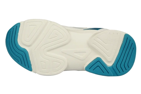 Dziecięce buty sportowe American Club BRL16WHBU biało-niebieskie