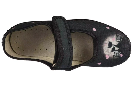 Tenisówki dziecięce ZetPol JULIA KOTY czarny