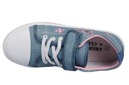 Tenisówki dziecięce American Club CTEN-116BU