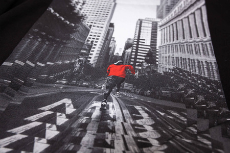 Koszulka męska 4F bawełna 100% H4Z20 TSM020-20S