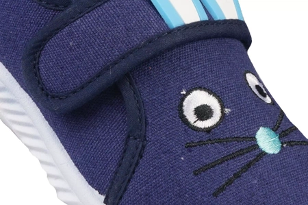 Tenisówki dziecięce Atletico granatowe kapcie ARBS22-046NA