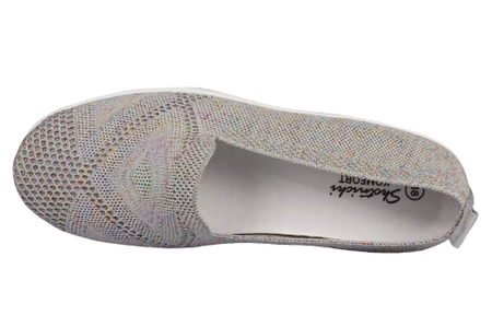 Damskie buty sportowe Skotnicki szare półbuty damskie DT-3-0591GY