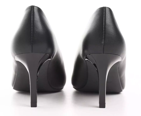 Półbuty damskie Sergio Leone D1336CZPU czarne