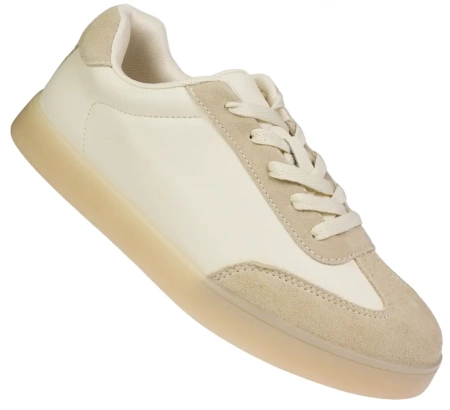 Buty sportowe damskie Sergio Leone DSP-118BE beżowe