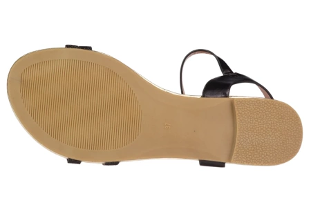 Młodzieżowe sandały American Club 07170628-2BL czarne