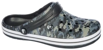 Młodzieżowe klapki basenowe American Club DCL-02GY szare