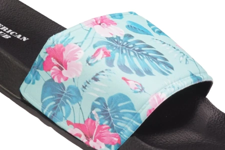 Młodzieżowe klapki basenowe American Club DNH-125BU niebieskie